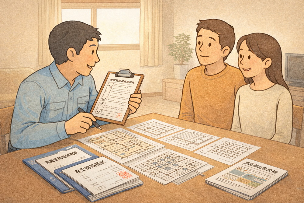 書類・図面のチェック