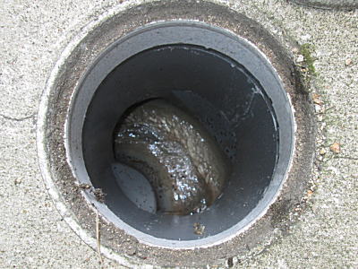 汚水会所内部のチェック