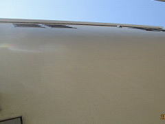 外壁の状況を目視にてチェック。