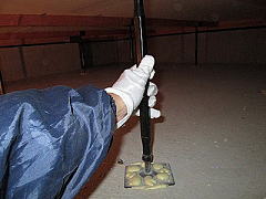 束の設置状況をチェック