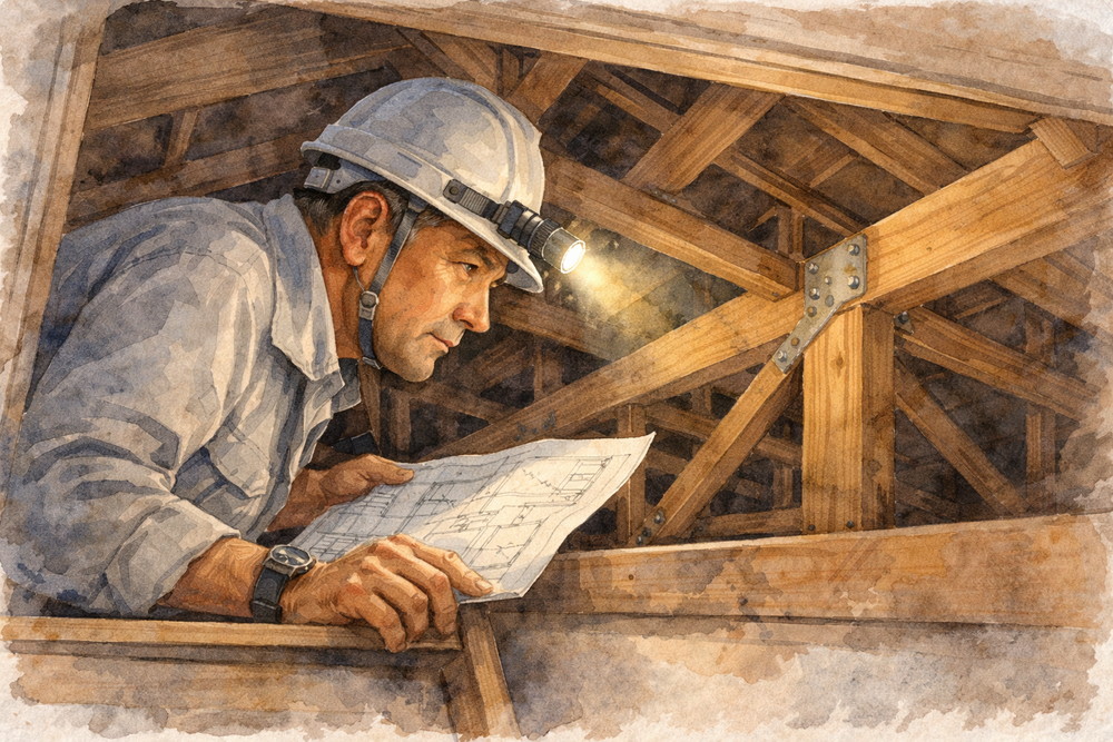 耐震診断における現場調査