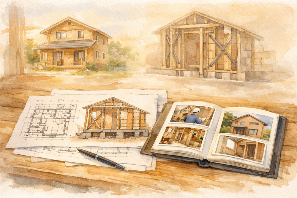 「あんしん住宅相談室」では、これまで数多くの耐震改修リフォーム、新築住宅の設計・監理、調査・診断を行ってきました。ここでは、実際に行ってきた事例をまとめています。