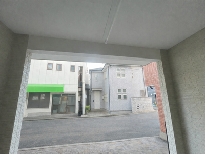 門型フレーム補強部分の完成。