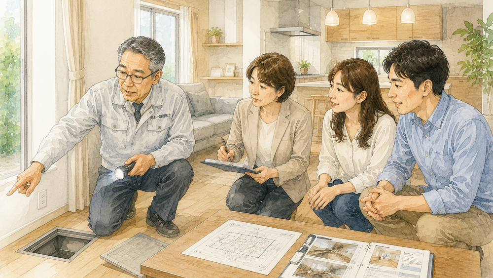 一戸建て住宅内覧会立会い