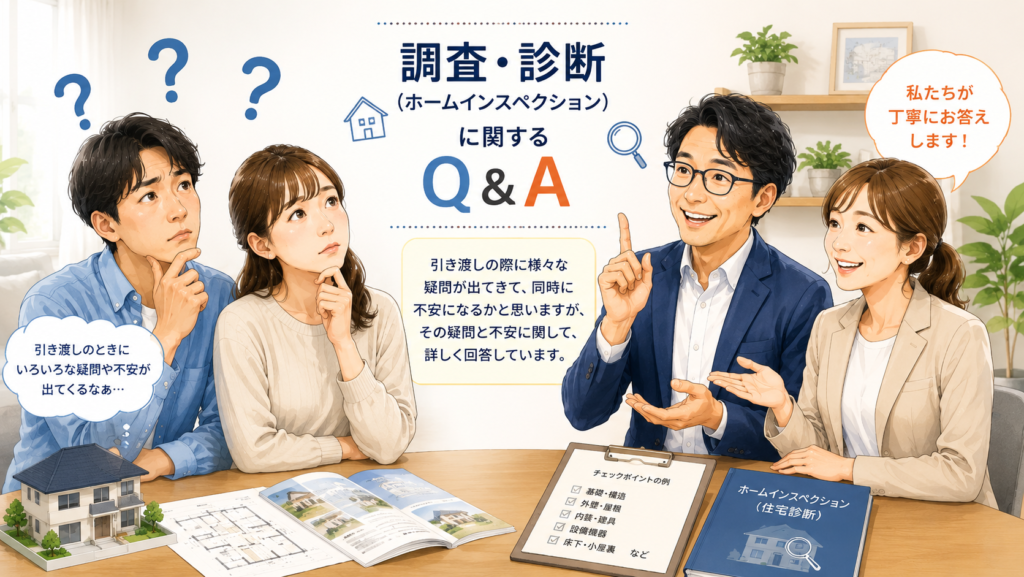 住宅調査・診断（ホームインスペクション）Ｑ＆Ａ