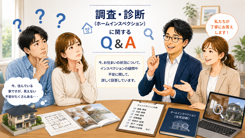ホームインスペクションに関するＱ＆A